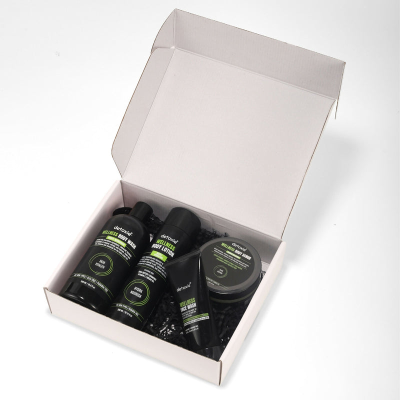 Detoxie Wellness Unisex Hydrating & Glow-Enhancing Bath & Body Essentials