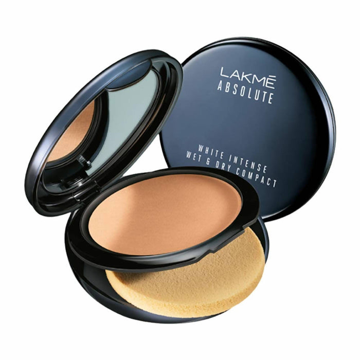 Lakme Absolute White Intense Wet & Dry Compact - Golden Medium/Golden Sand