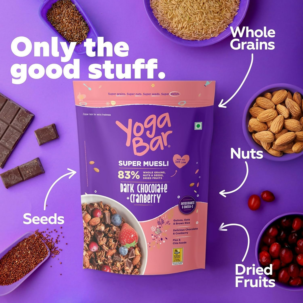 Yoga Bar Breakfast Oatmeal & Muesli Combo