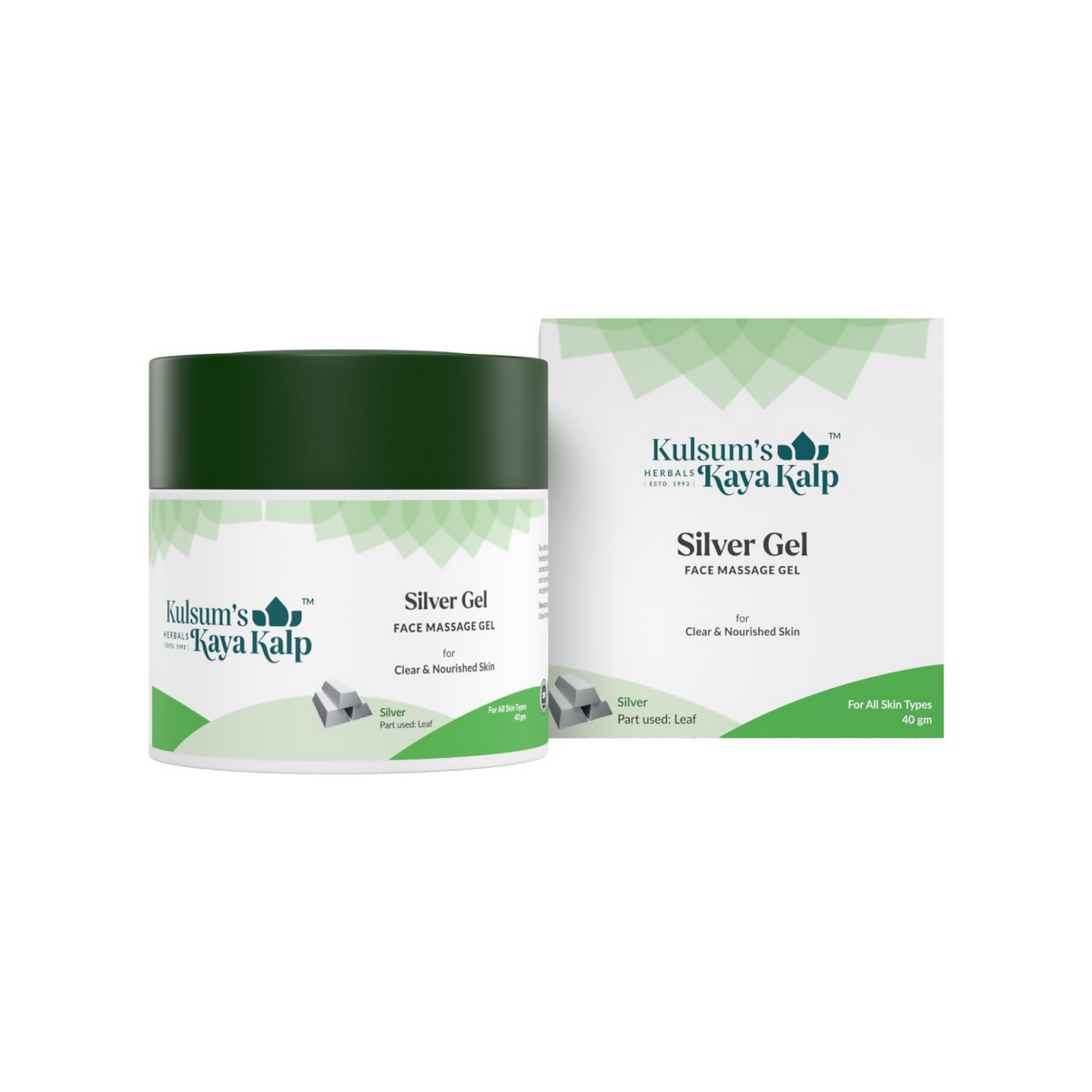 Kulsum's Kaya Kalp Silver Gel For Clear & Nourished Skin
