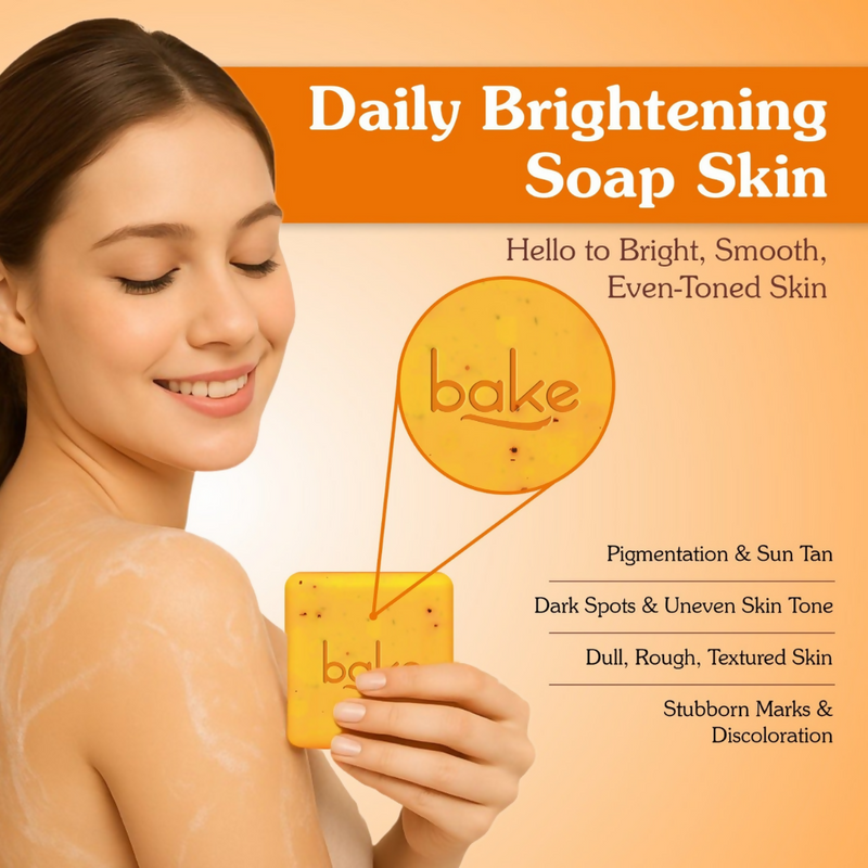 Bake 10% Vitamin C Ultra Brightening Serum Soap