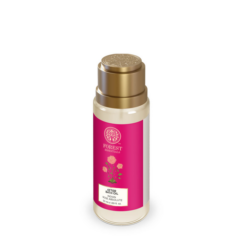 Forest Essentials After Bath Oil Indian Rose Absolute - Nourishing After Shower Body Oil