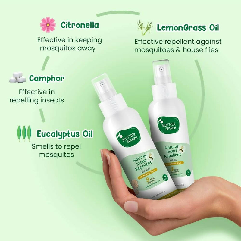 Mother Sparsh Natural Insect Repellent Spray For Babies