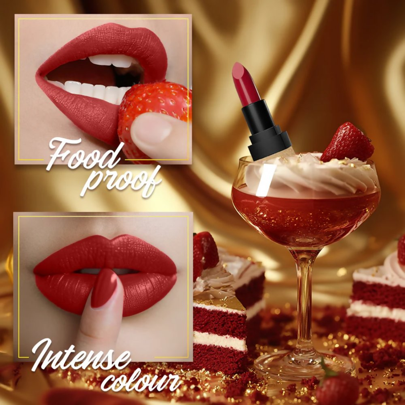 Faces Canada Comfy Matte Velvet Touch Lipstick - Red Velvet Cake 01