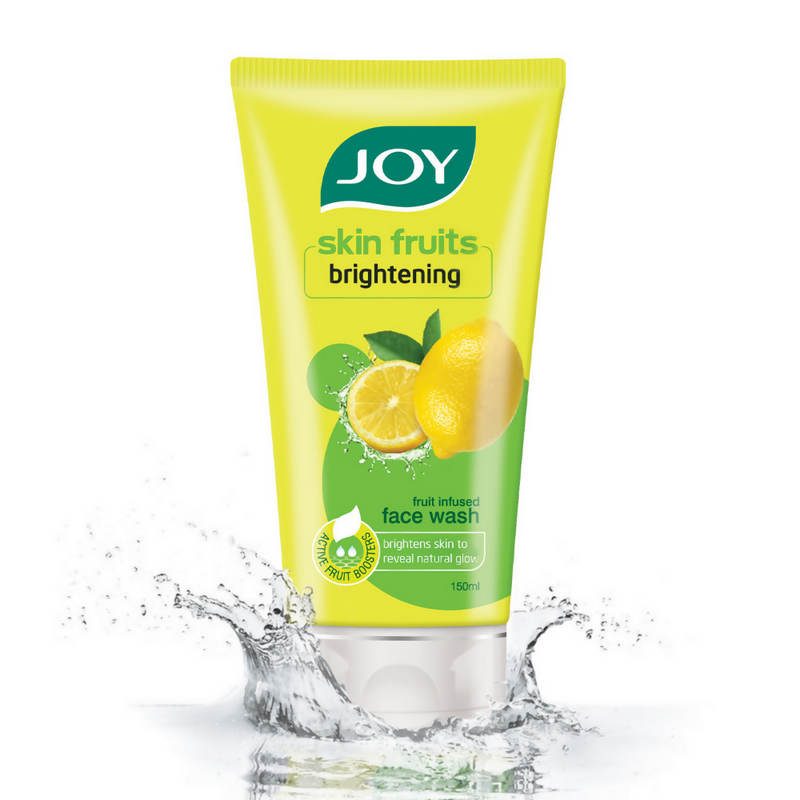 Joy Skin Brightening Lemon Face Wash For Oily Skin