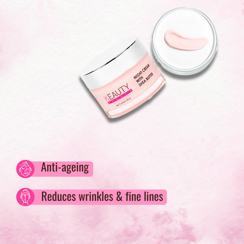Keauty Beauty Night Cream With Shea Butter