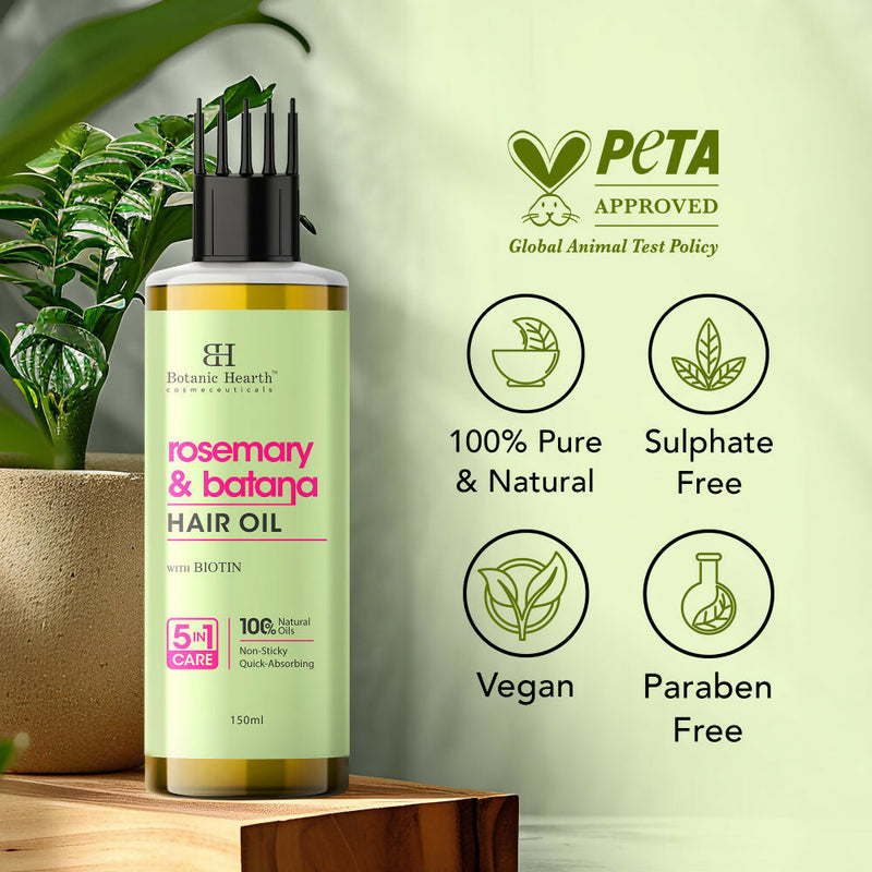 Botanic Hearth Rosemary & Batana Hair Oil
