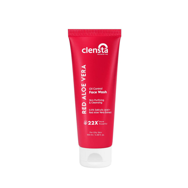 Clensta Red Aloe Vera Oil Control Face Wash