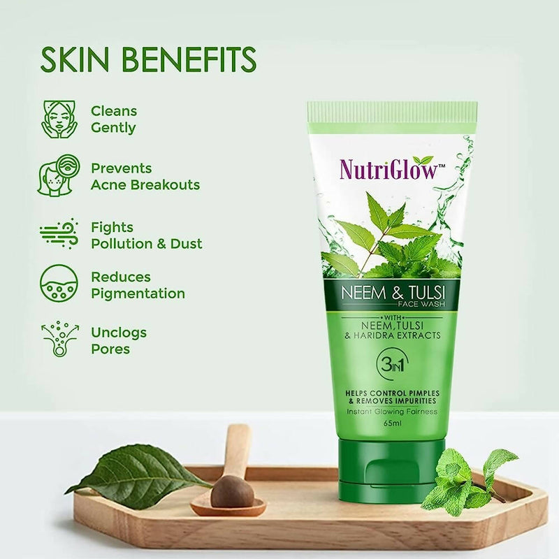 NutriGlow Neem &amp; Tulsi Face Wash
