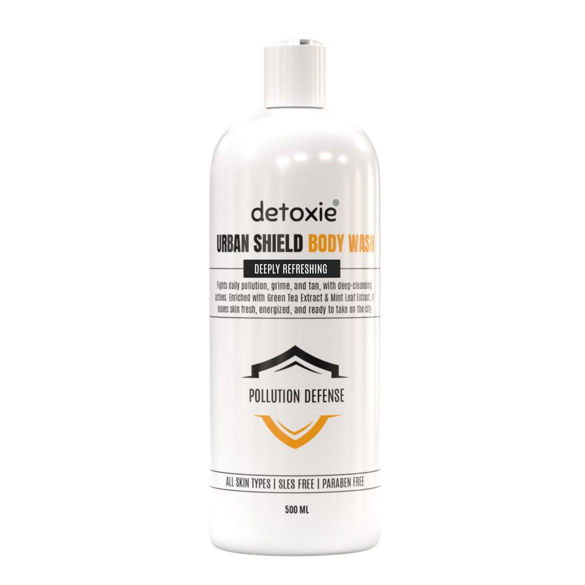 Detoxie Body Wash & Body Scrub Combo - Urban Shield