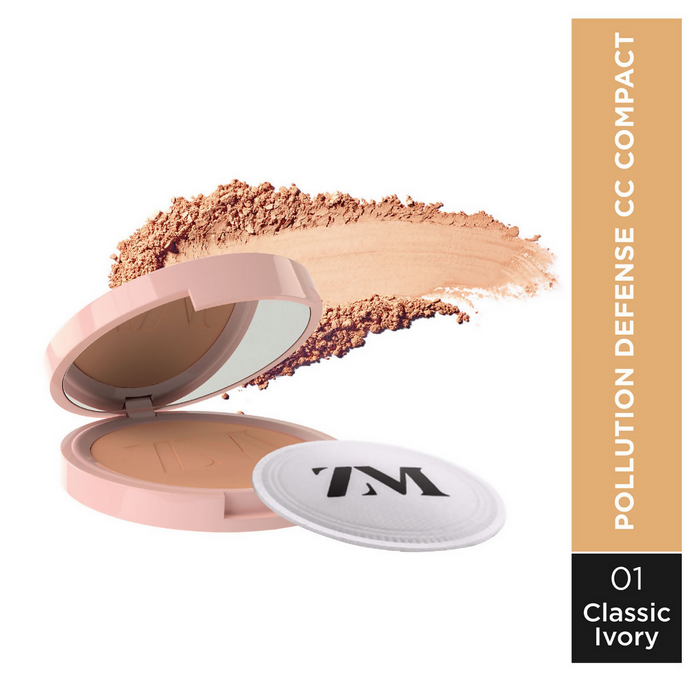 Zayn & Myza Pollution Defense CC with SPF 30 Compact Classic Ivory