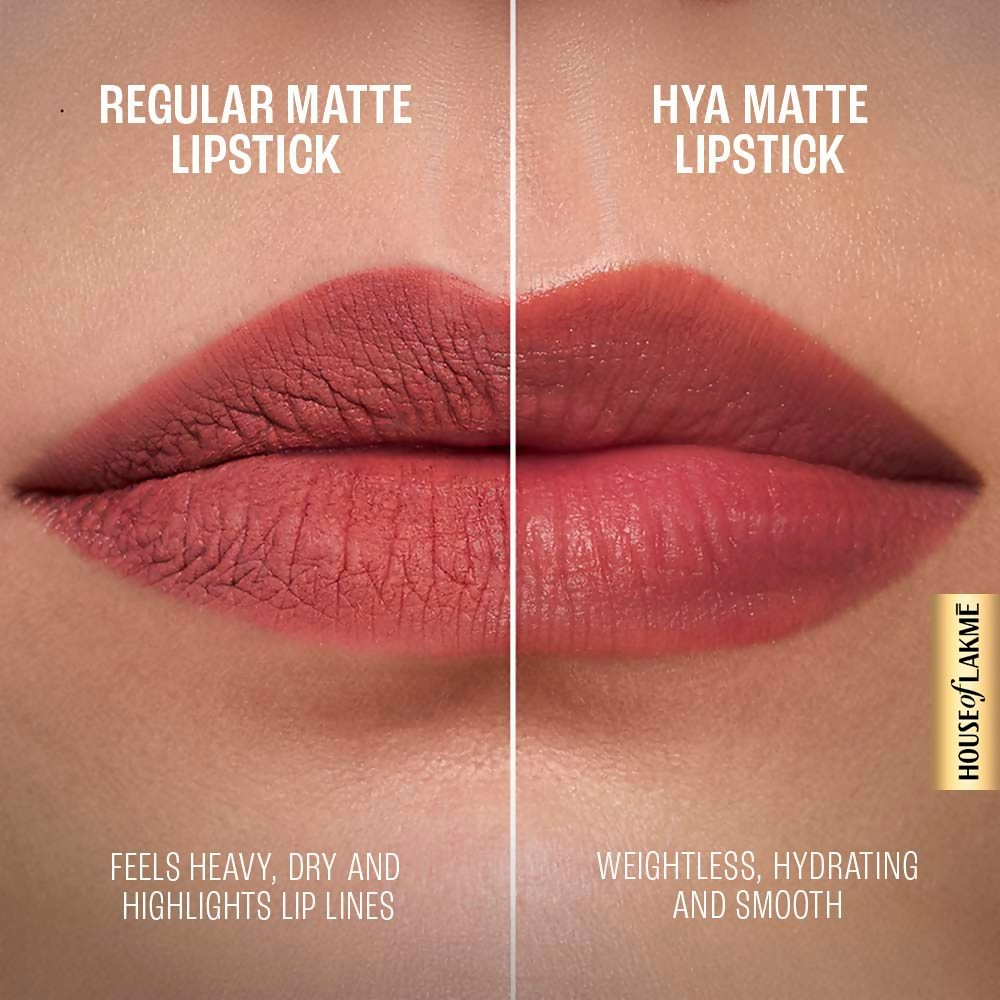 Lakme 9to5 Hya Matte Liquid Lipstick + Hyaluronic Acid - Monday Mocha
