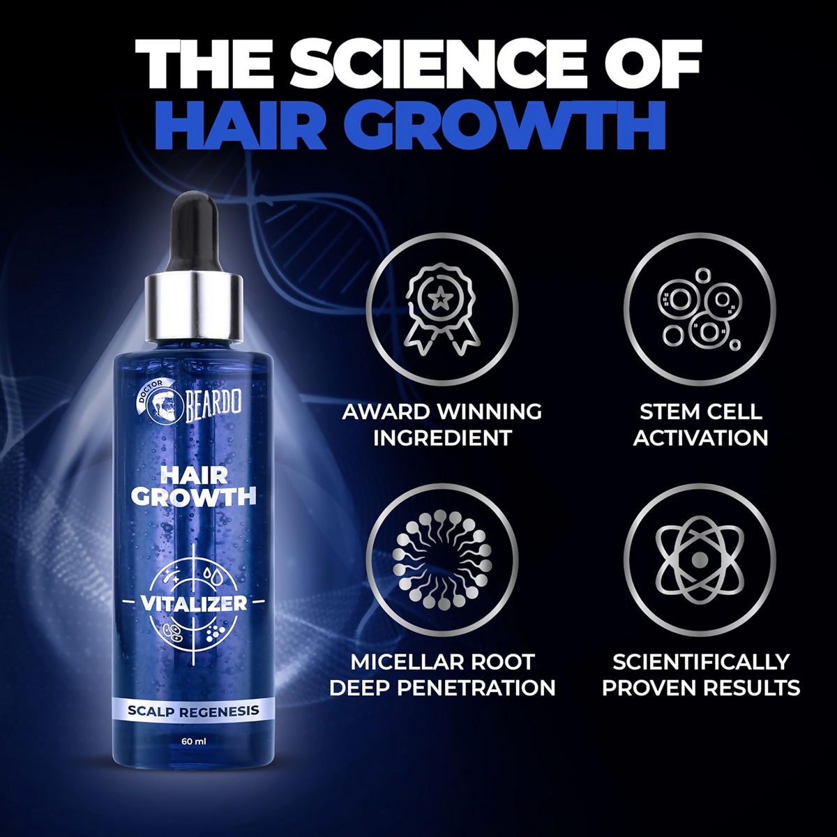 Beardo Hair Growth Vitalizer Serum
