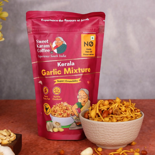 Sweet Karam Coffee Kerala Garlic Mixture