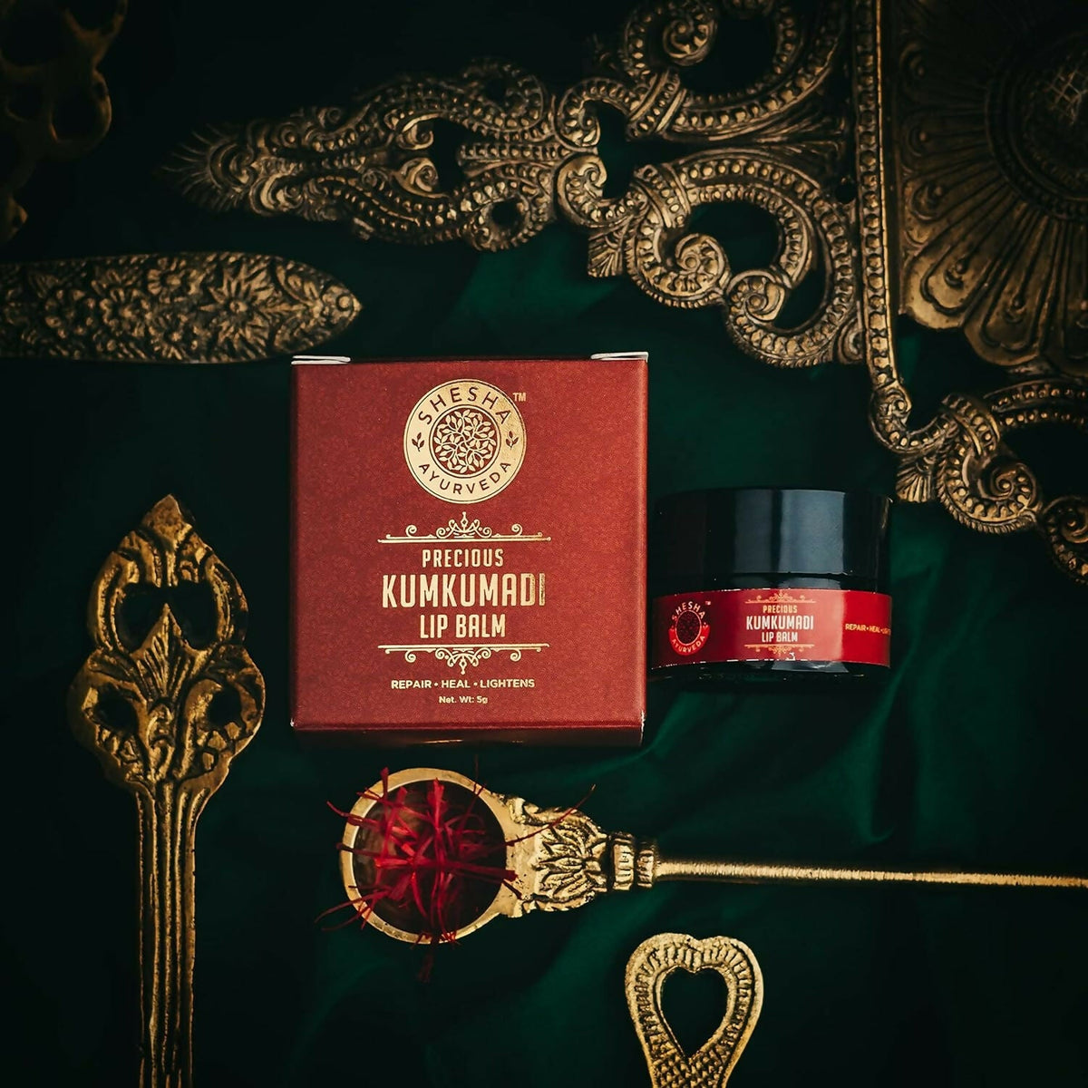 Shesha Ayurveda Kumkumadi Brightening Lip Balm