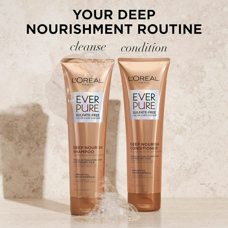 L'Oreal Paris Sulfate Free Moisture Shampoo (Evercreme Moisture Care Deep Nourish)