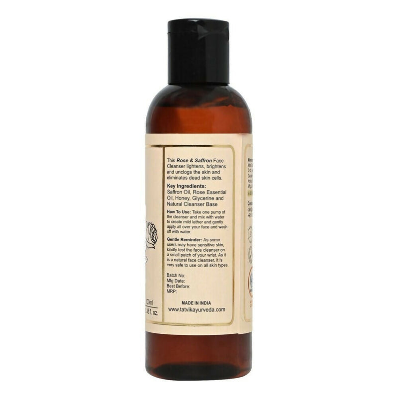 Tatvik Ayurveda Kusuma Face Cleanser (Rose & Saffron)