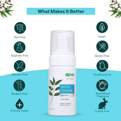 OZiva Phyto Cleanse Anti-Acne Facewash