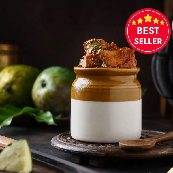 Sweet Karam Coffee Maavadu + Avakkai Pickle Combo