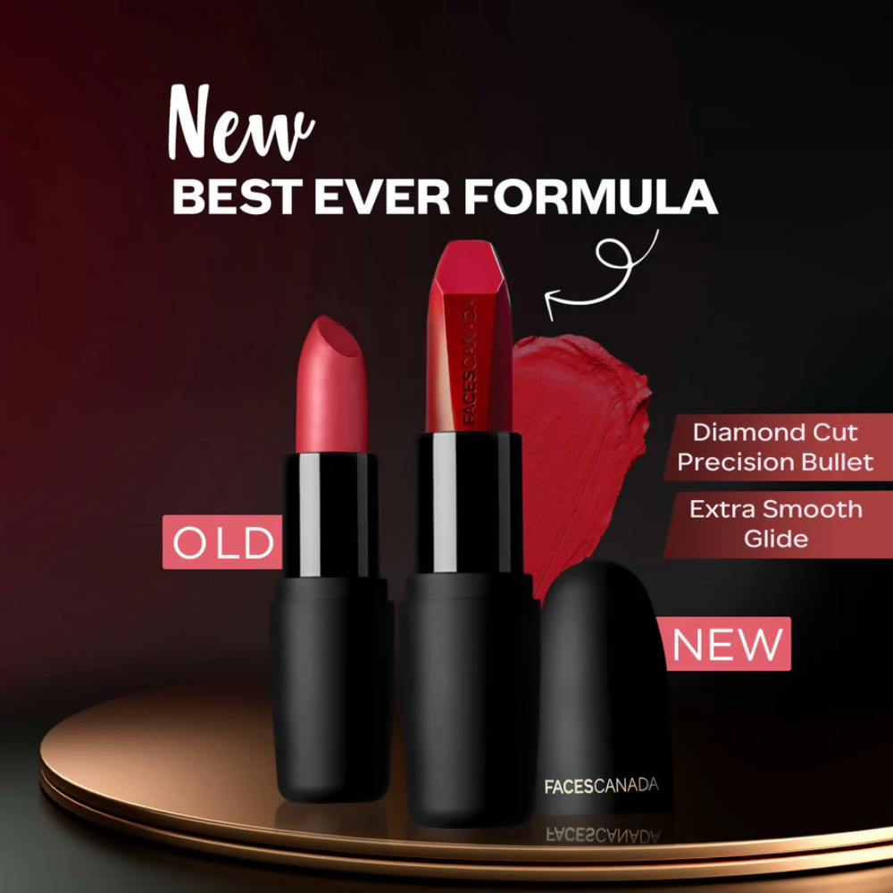 Faces Canada Weightless Matte Finish Lipstick - Flamboyant Plum 12