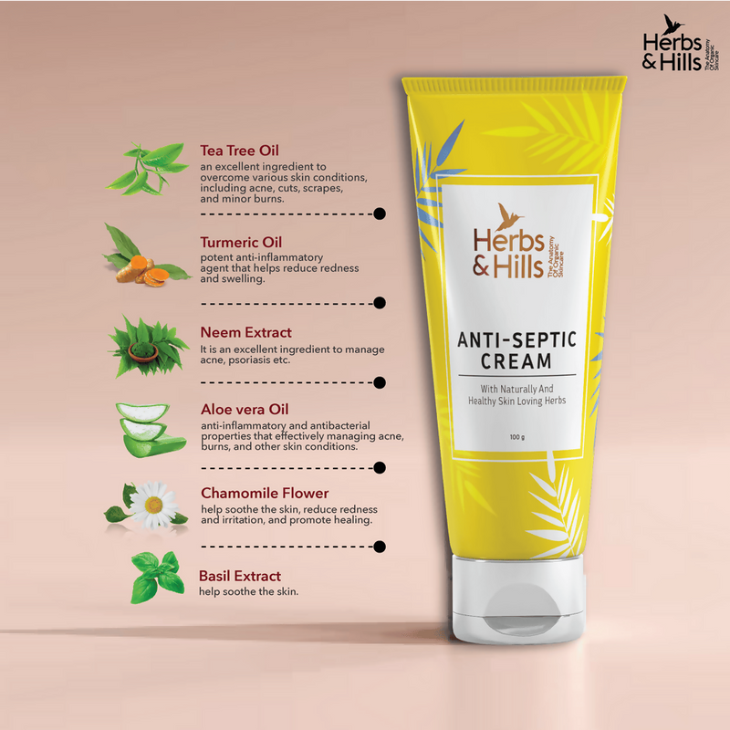Herbs & Hills Anti Septic Cream