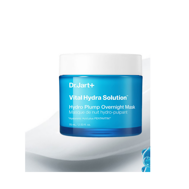 Dr.Jart+ Vital Hydra Solution Hydro Plump Overnight Mask with Hyaluronic Acid to Rebuild Skin Barrier