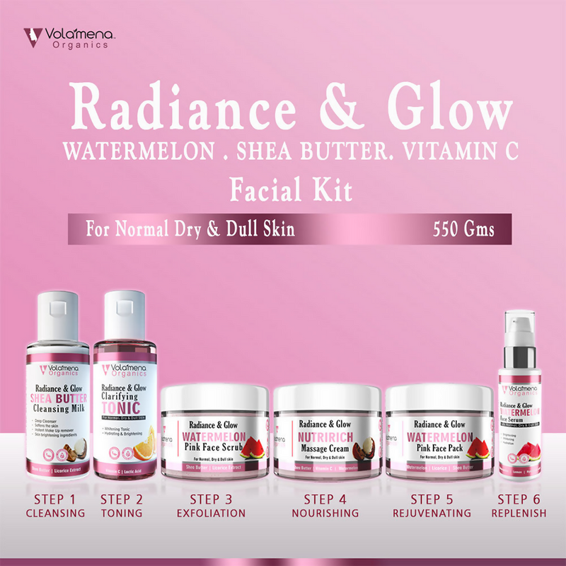 Volamena Radiance & Glow Watermelon Facial Kit