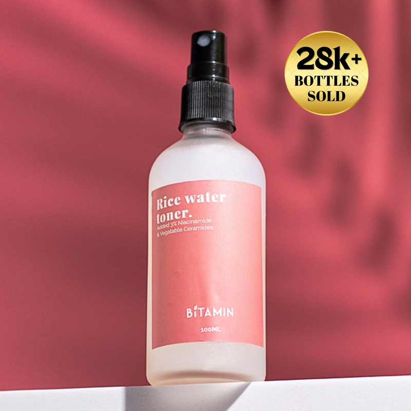 Bitamin 3% Niacinamide & Rice Water Face Toner