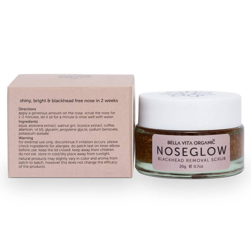 Bella Vita Organic Nose Glow Blackhead Removal Scrub