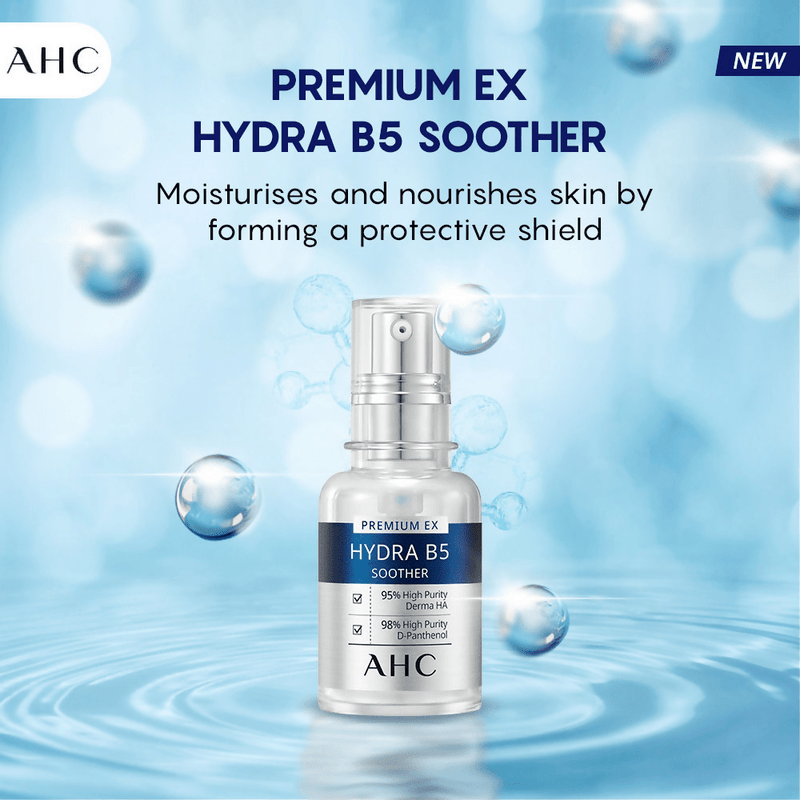 AHC Premium EX Hydra B5 Soother Hydrating Serum - Korean skincare