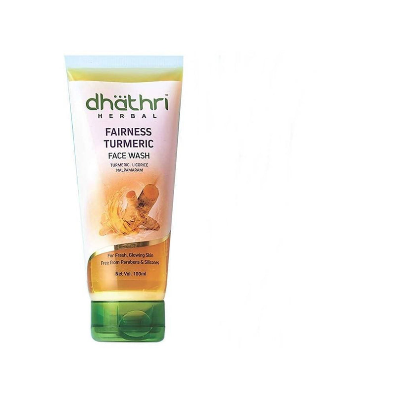 Dhathri Ayurveda Herbal Fairness Turmeric Face Wash
