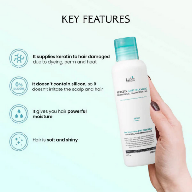 La'dor Luxe Keratin Haircare Duo - Keratin Lpp Shampoo And Hydro Lpp Treatment