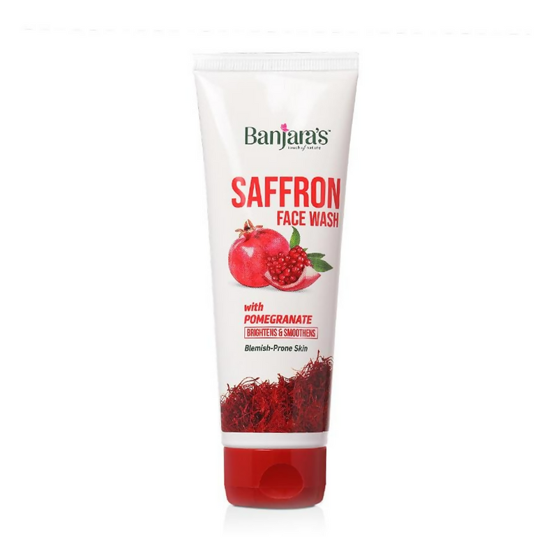 Banjara's Saffron Face Wash with Pomegranate