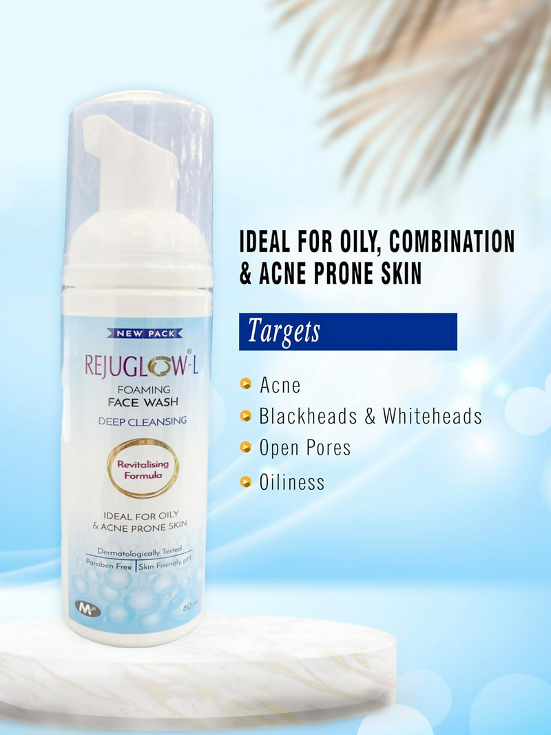 Rejuglow L Foaming Face Wash