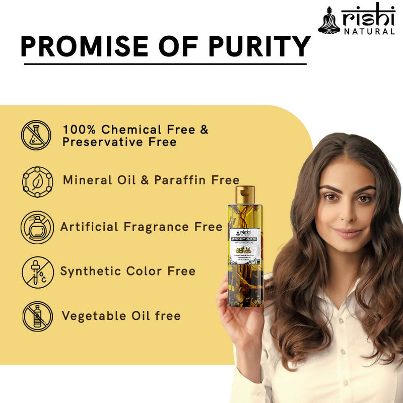 Rishi Natural Anti Grey Hair Oil
