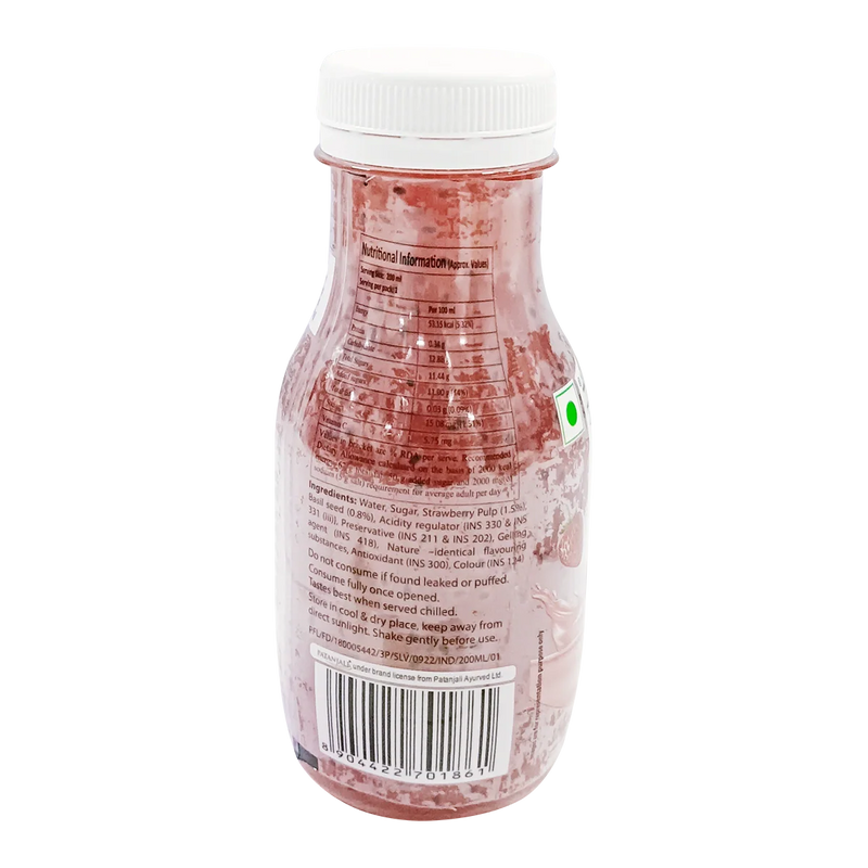 Patanjali Strawberry Basil Drink