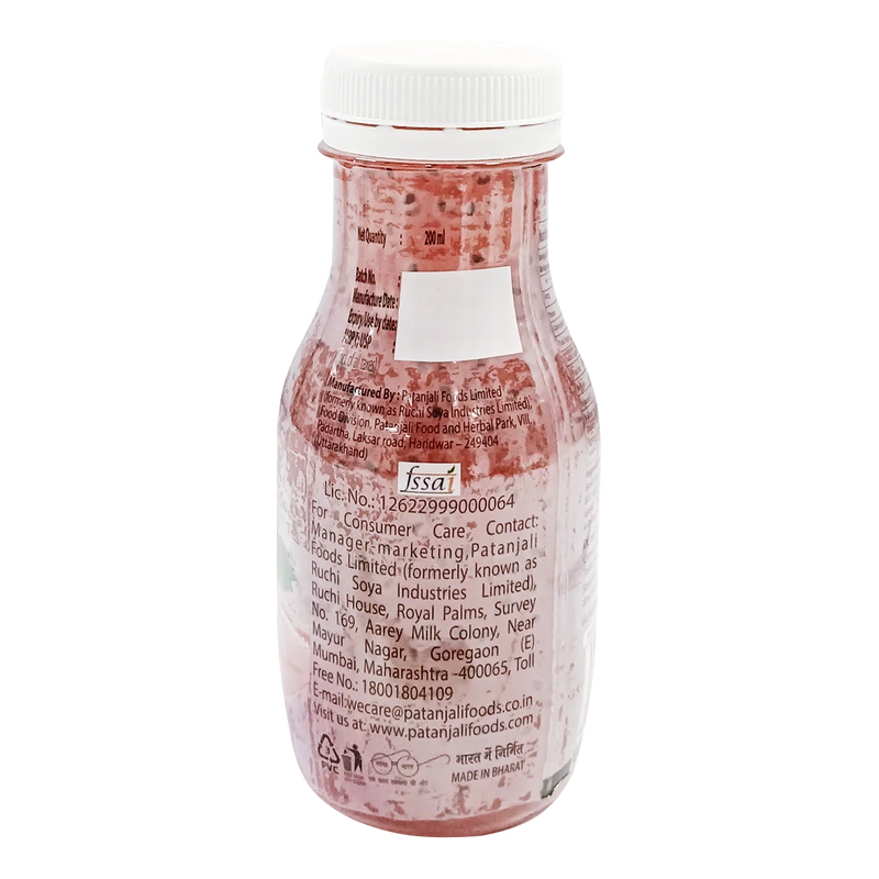 Patanjali Strawberry Basil Drink