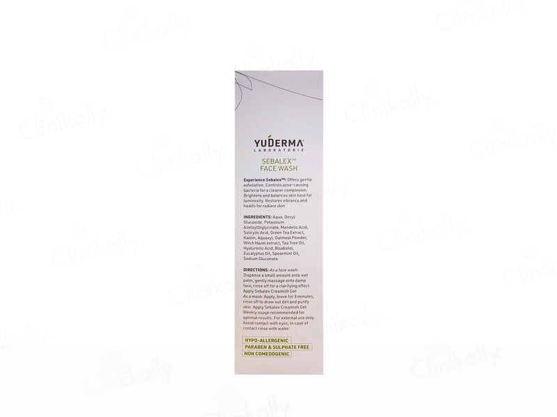 Yuderma Sebalex 2 in 1 Face Wash