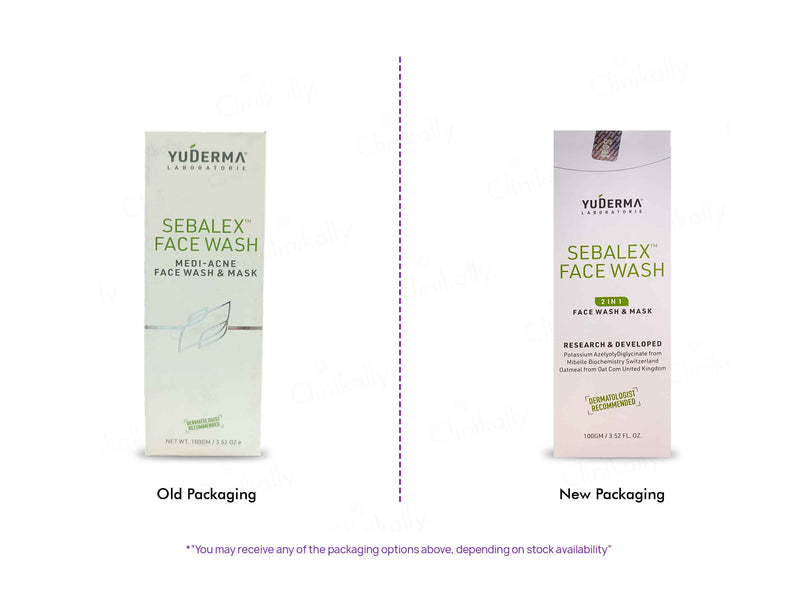 Yuderma Sebalex 2 in 1 Face Wash