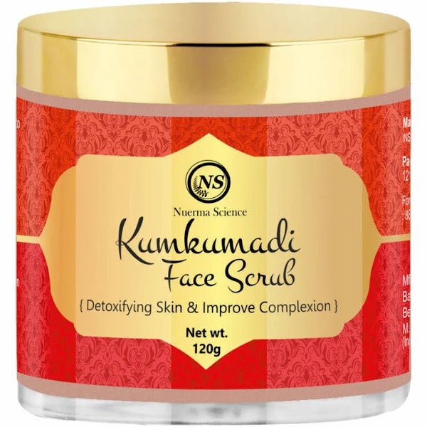 Nuerma Science Kumkumadi Face Scrub for Detoxifying Skin