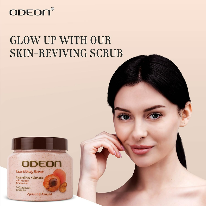 Odeon Apricot & Almond Face & Body Scrub