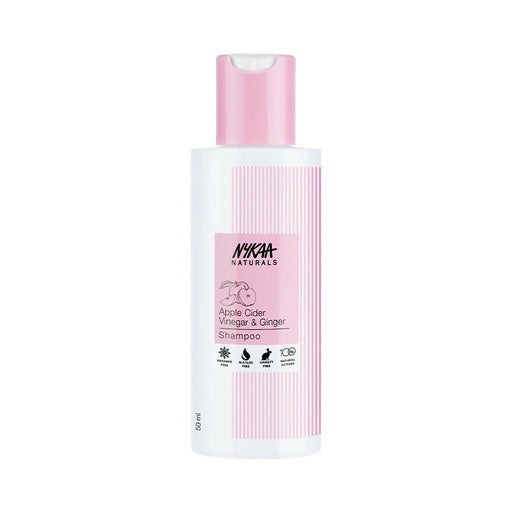 Nykaa Naturals Anti-Dandruff - Free Shampoo with Apple Cider Vinegar, Ginger & Tea Tree Oil