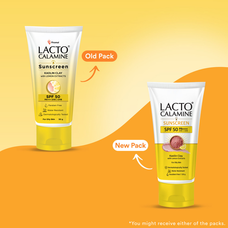 Lacto Calamine Daily Sunshield Matte Look Sunscreen SPF 50 PA +++