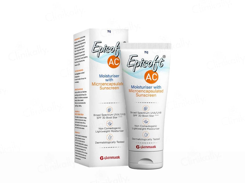 Episoft AC Moisturizer with Sunscreen, SPF 30