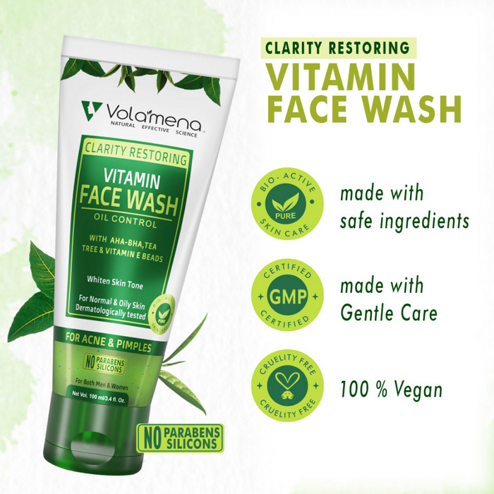Volamena Clarity Restoring Vitamin Face Wash