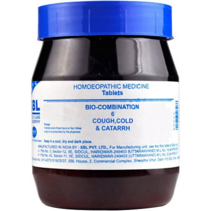 SBL Homeopathy Bio-Combination 6 Tablets