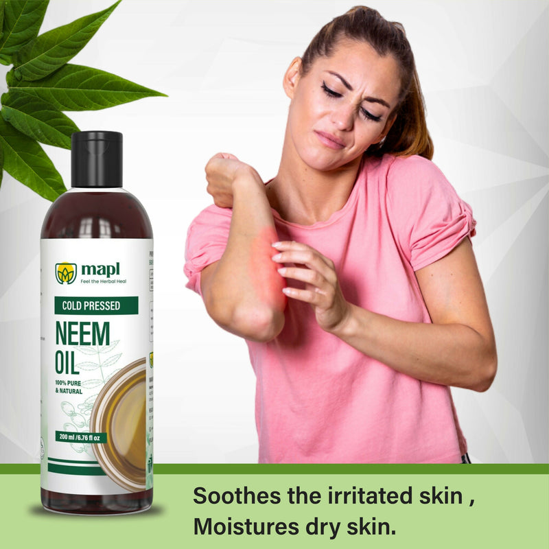 MAPL Neem Seed Oil Cold Pressed 100% Pure