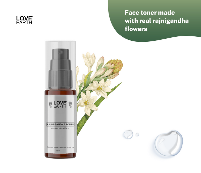 Love Earth Rajni Gandha Toner Face Mist