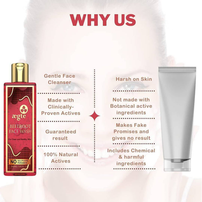 Aegte Beetroot Face Wash
