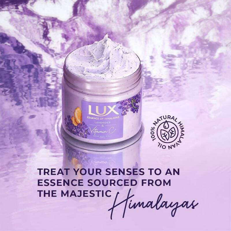 Lux Essence Of Himalayas Lavender & Vitamin C Creme Body Scrub